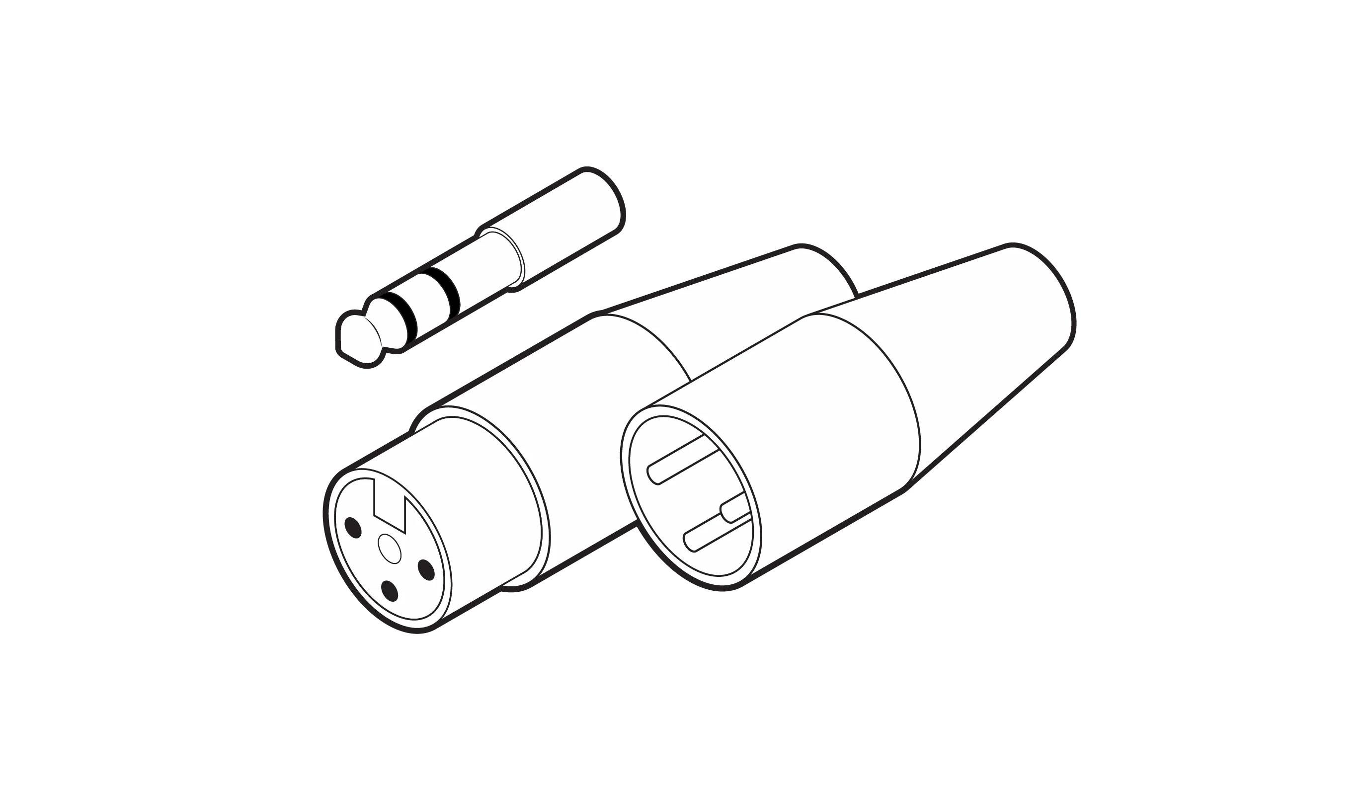 XLR MOD TRS Connectors