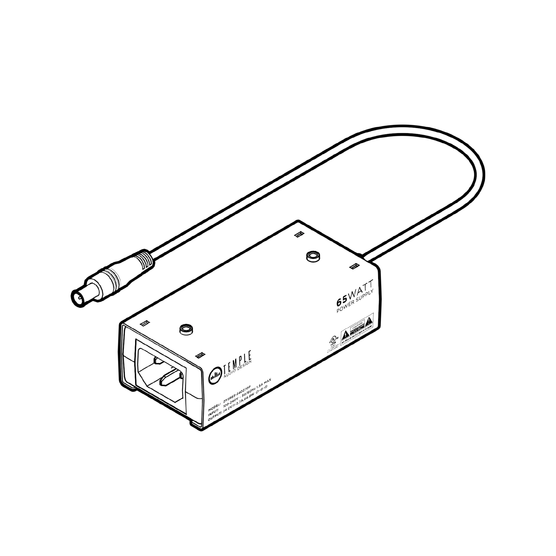 65 Watt Power Supply ISO