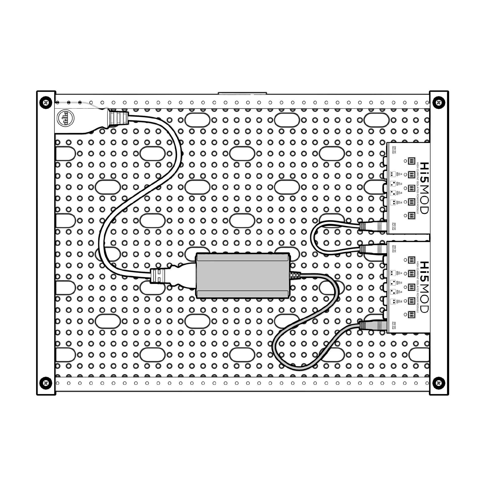 65 Watt Power Supply Mount Under Board ISO